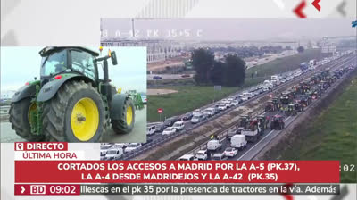 Farmers strike throughout Spain