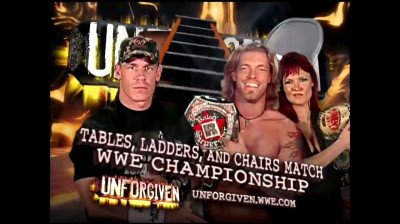 Edge vs. John Cena - WWE Championship TLC Match: Unforgiven 2006