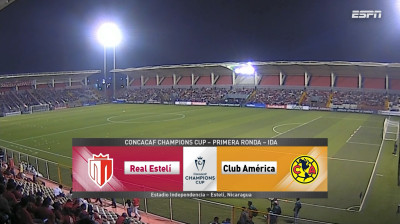 Concacaf Champions Cup (Ida) - Real Estelí vs Club América - Partido Completo HD (Relato Germán Sosa)