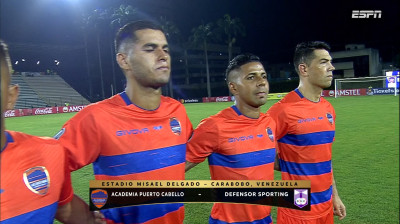 Copa Libertadores 2024 (Ida) - Academia Puerto Cabello vs Defensor Sporting - Partido Completo HD (Relato Germán Sosa)